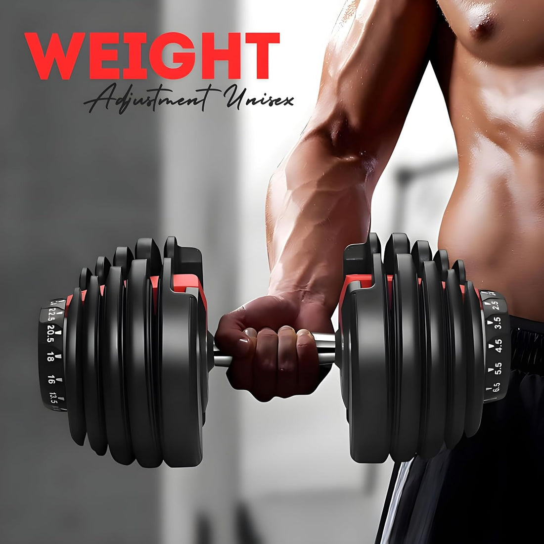 Adjustable Dumbbell Set 15-Gear - Maverick8830