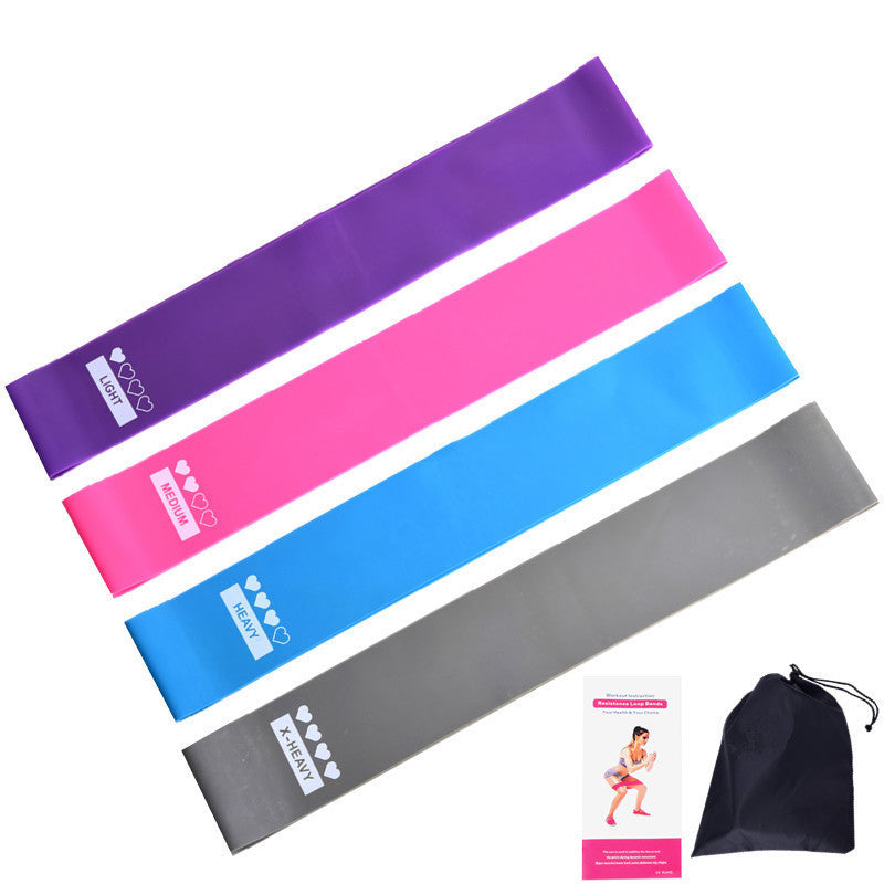 Resistance Bands Sealing Elastic Booty Sport Bodybuilding Rubber Band For Fitness Gym Leagues Equipment Sports Mini Yoga PulseForm