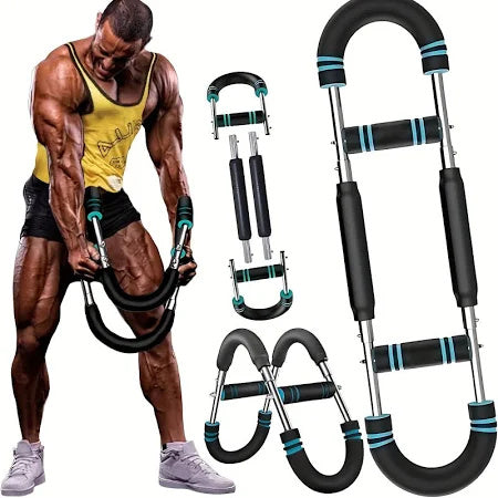 Multi-functional U-shaped Arm Strengthener Chest Trainer Adjustable Forearm Strength Exerciser Home Gym Equipment Bodybuilding PulseForm
