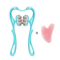 Multifunctional Manual Six-wheel Neck Massager Massage Relieve Roller Massage Tool - PulseForm