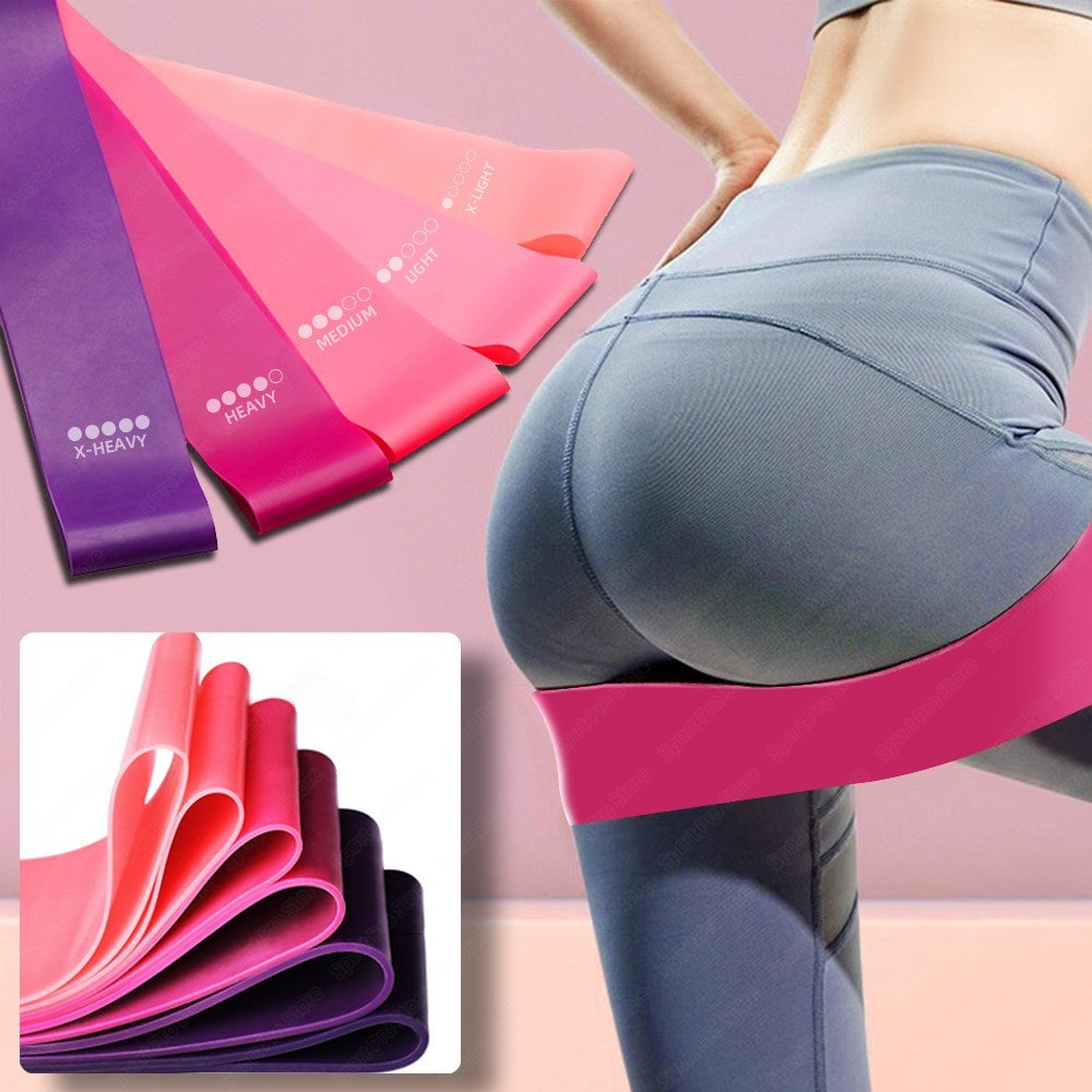 Resistance Bands Sealing Elastic Booty Sport Bodybuilding Rubber Band For Fitness Gym Leagues Equipment Sports Mini Yoga PulseForm