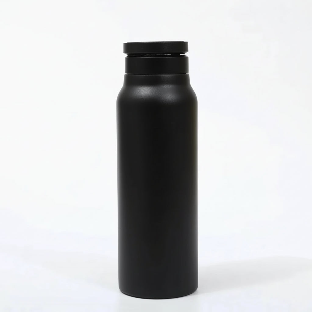 800ML Stainless Steel Drinking Bottle with Magnetic Phone Tripod Keeps Drinks Hot for 12 Hours Cold for 24 Hours 27 Ounces PulseForm