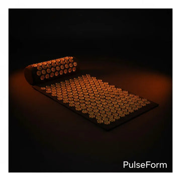 Acupressure Mat Set with Pillow - Spike Massage Mat for Back Pain Relief, Muscle Tension & Relaxation maverick8830