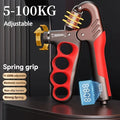 Adjustable Grip Strengthener – 5-100kg Hand & Forearm Trainer for Athletes PulseForm