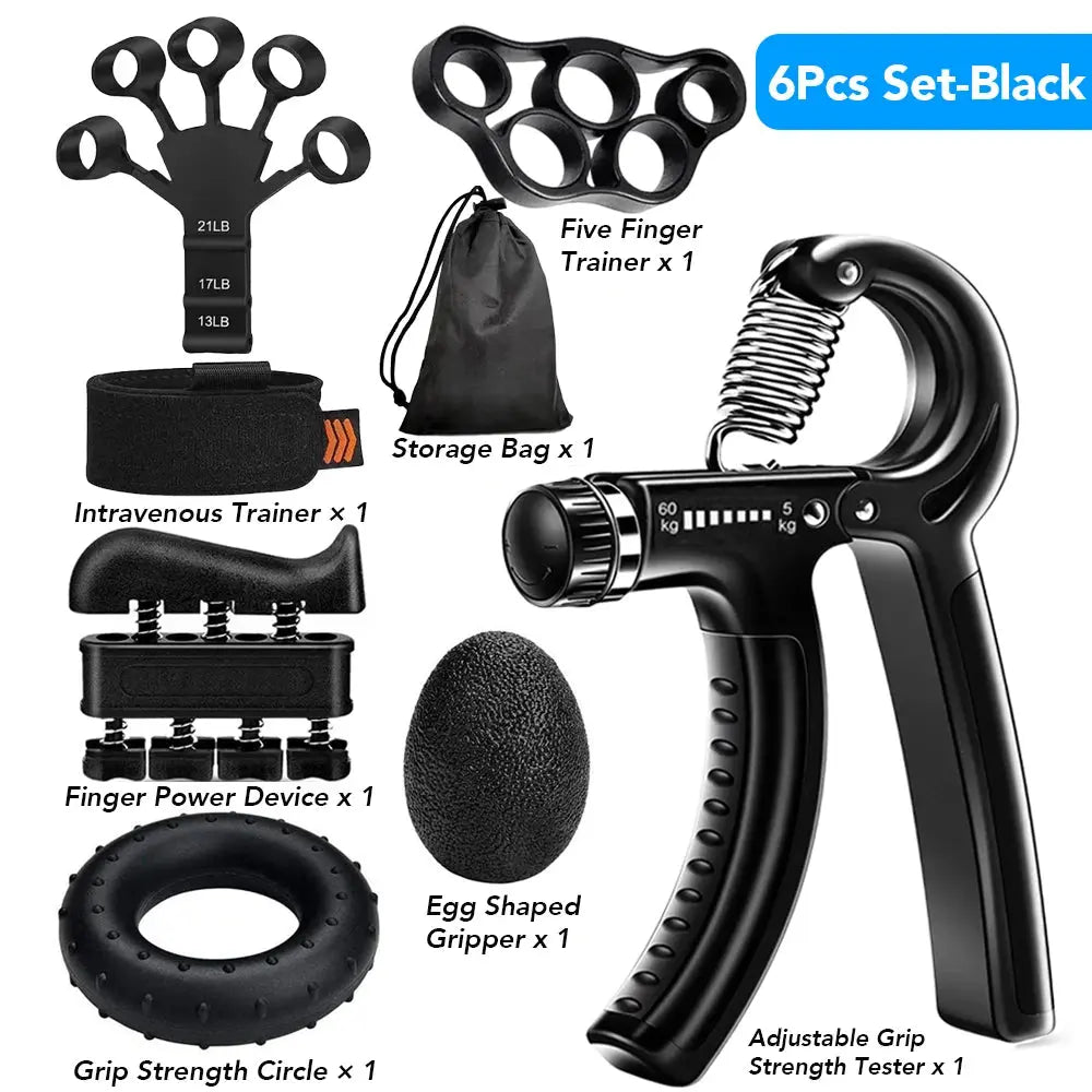 Adjustable Hand Gripper 5-60kg – Heavy Duty Grip Strengthener | PulseForm PulseForm