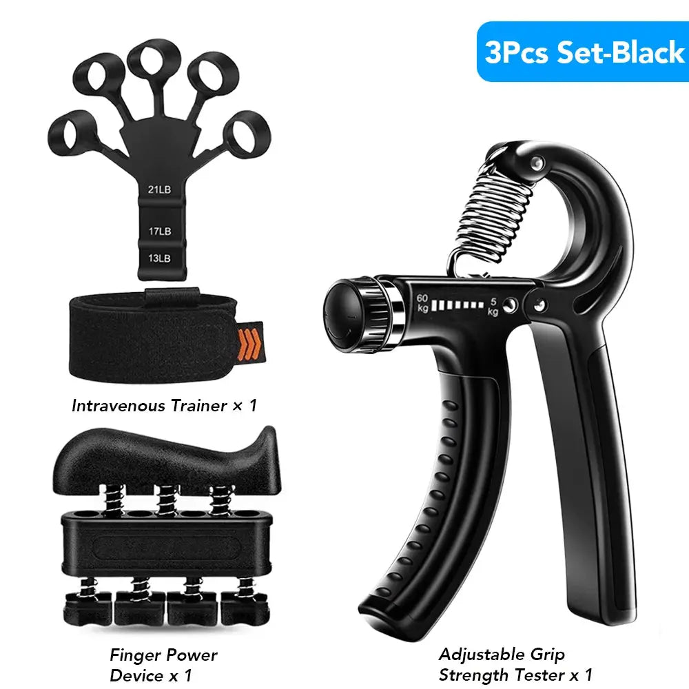 Adjustable Hand Gripper 5-60kg – Heavy Duty Grip Strengthener | PulseForm PulseForm