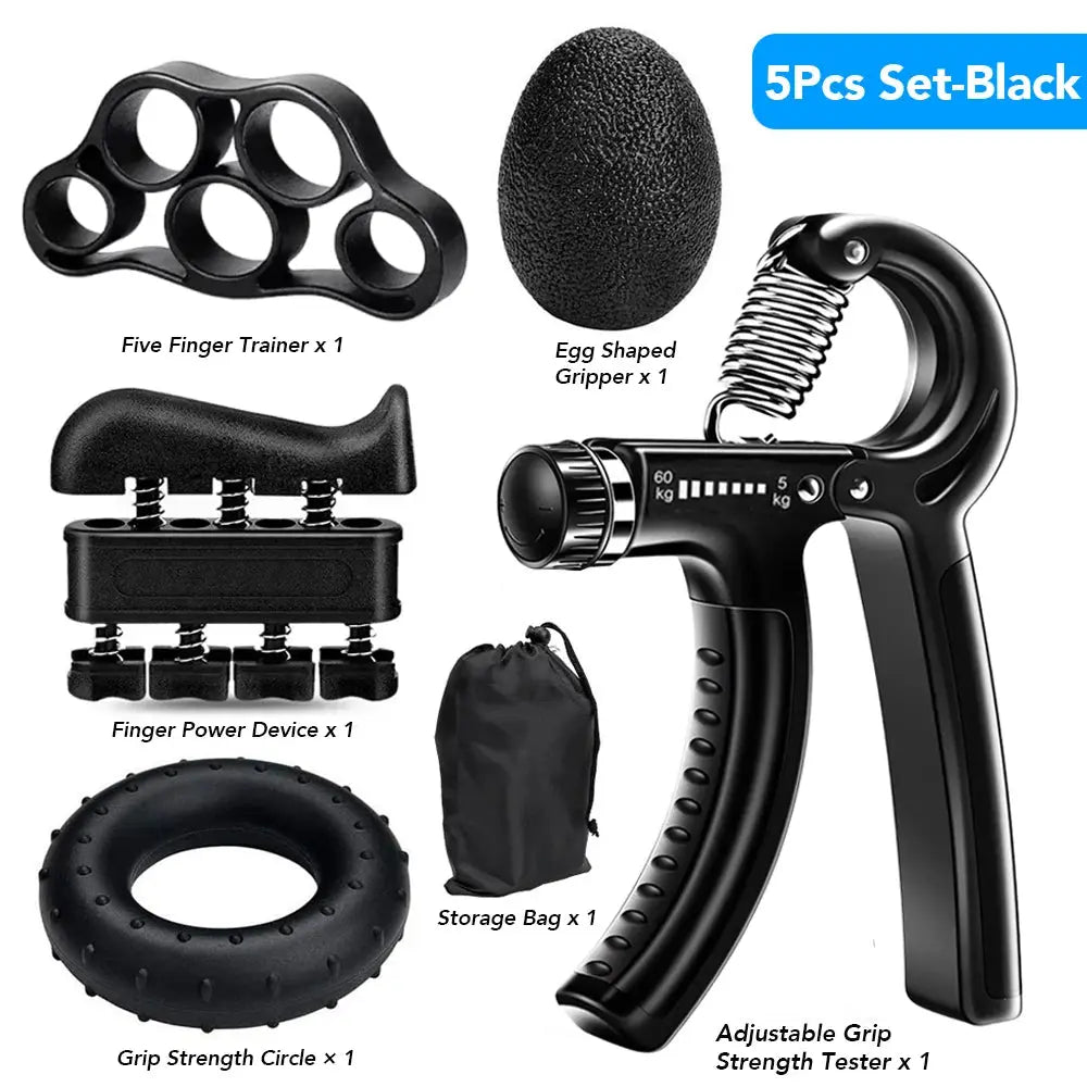 Adjustable Hand Gripper 5-60kg – Heavy Duty Grip Strengthener | PulseForm PulseForm