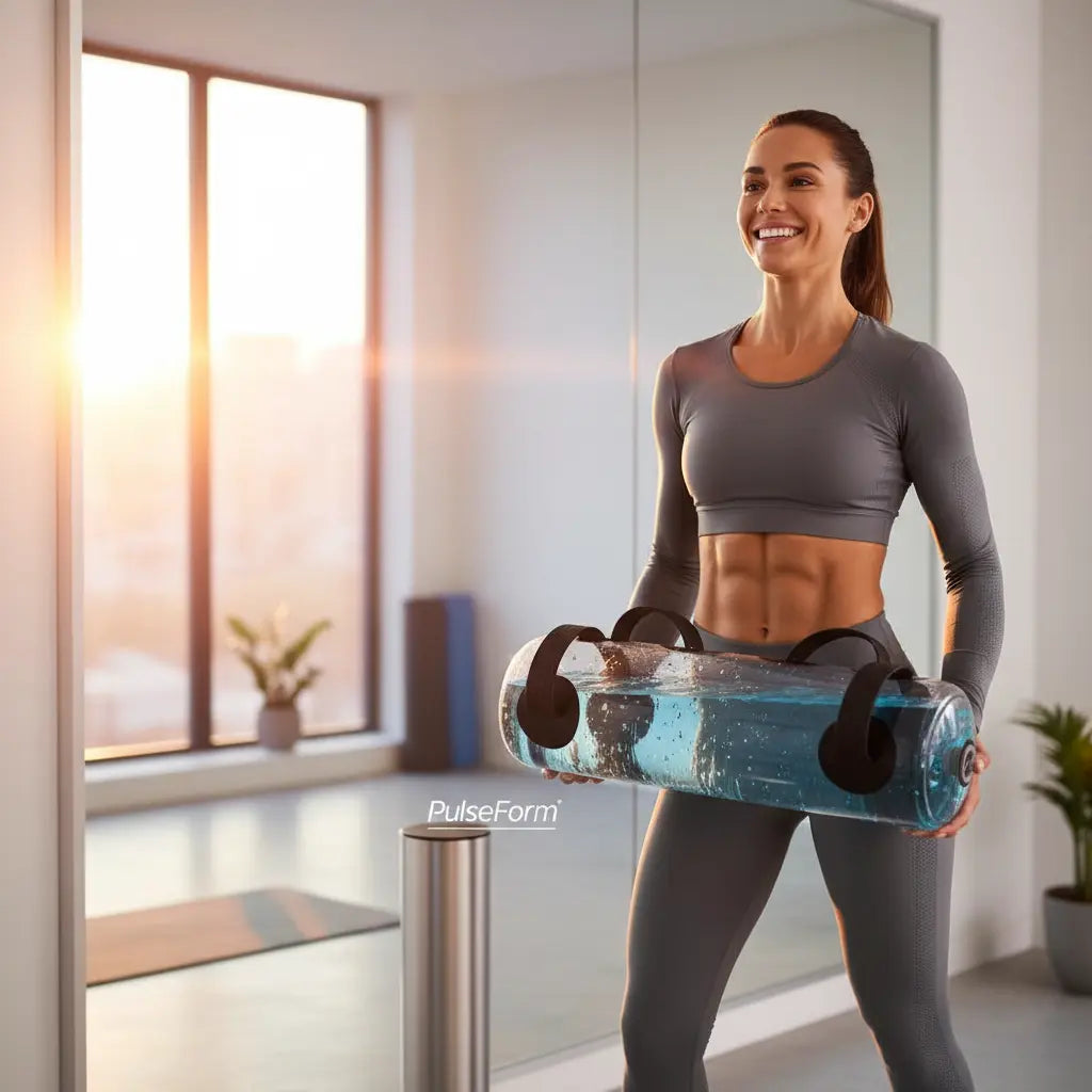 Adjustable Water Weight Bag - Portable Aqua Bag for Strength Training, HIIT & Core Workouts maverick8830