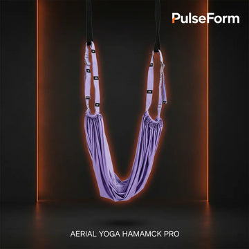 Aerial Yoga Hammock - Premium Yoga Hammock Swing with Door Anchor for Home Stretching & Flexibility Training maverick8830
