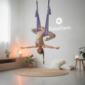 Aerial Yoga Hammock - Premium Yoga Hammock Swing with Door Anchor for Home Stretching & Flexibility Training maverick8830