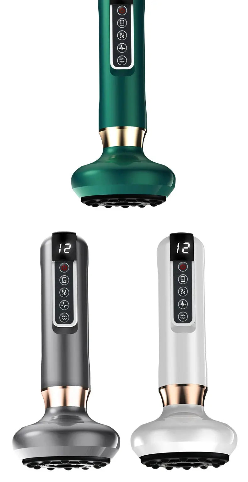 Anti-Cellulite Infrared Cupping Massager - Electric Vacuum Suction & Red Light Therapy for Body Sculpting PulseForm