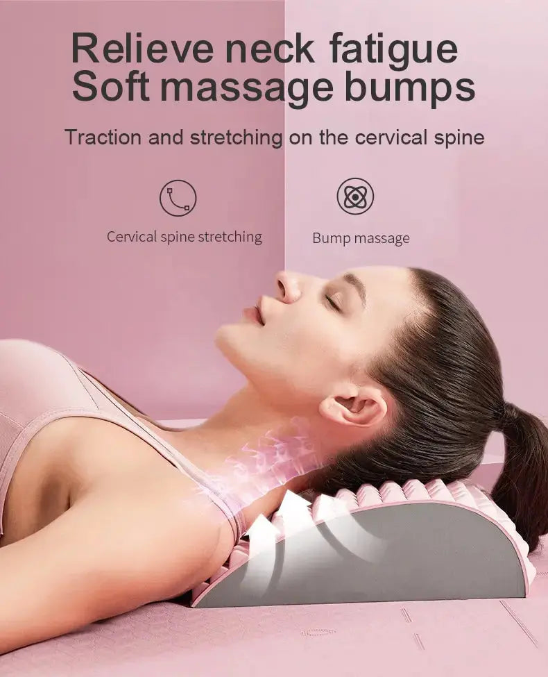 Back Stretcher Pillow - Multi-Level Lumbar Support for Herniated Disc & Pain Relief PulseForm