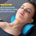 Cervical Neck Stretcher - 3-Level Traction Pillow for Pain Relief & Spine Correction PulseForm
