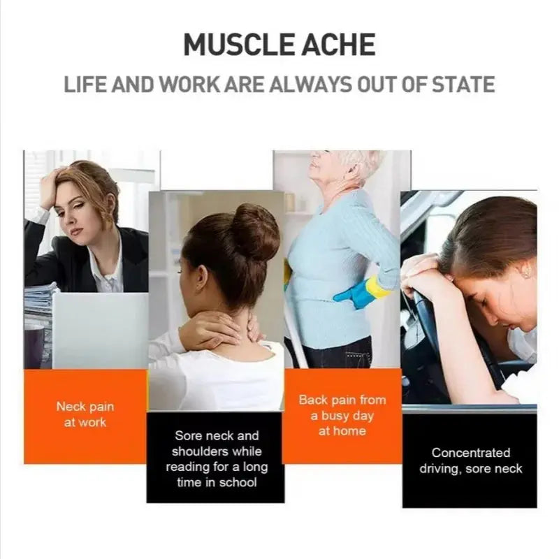 Cervical Neck Stretcher - 3-Level Traction Pillow for Pain Relief & Spine Correction PulseForm