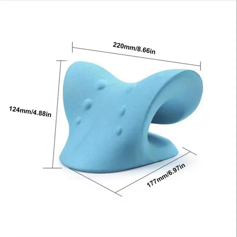 Cervical Neck Stretcher - 3-Level Traction Pillow for Pain Relief & Spine Correction PulseForm