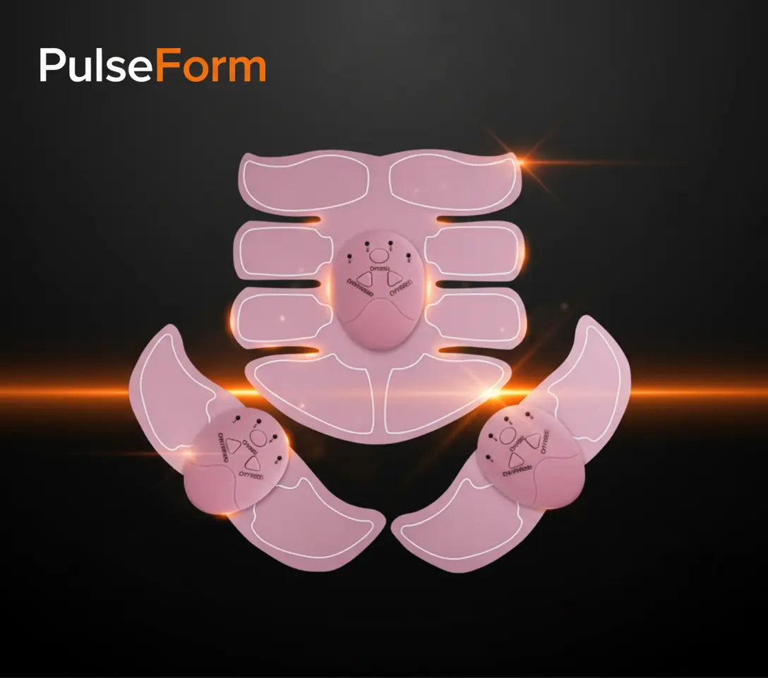 EMS Abs Trainer - The Ultimate Muscle Stimulator for Abs, Arms & Legs PulseForm