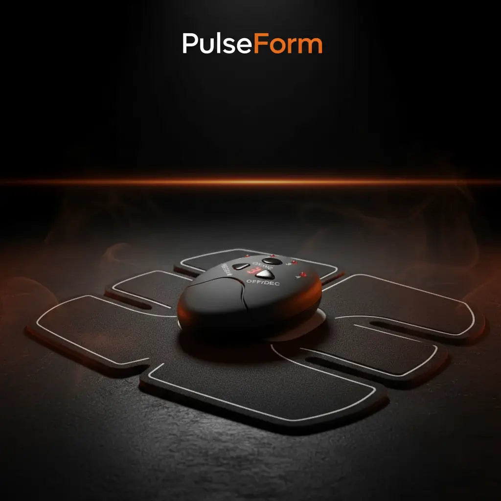EMS Abs Trainer - The Ultimate Muscle Stimulator for Abs, Arms & Legs PulseForm