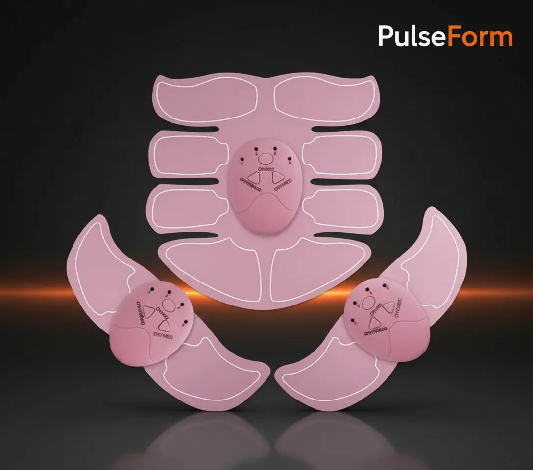 EMS Abs Trainer - The Ultimate Muscle Stimulator for Abs, Arms & Legs PulseForm
