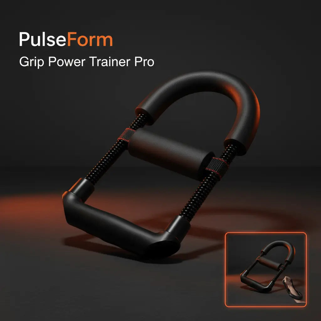 Grip Power Trainer – Adjustable Forearm & Wrist Strengthener for Athletes PulseForm