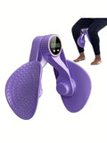Inner Thigh Exerciser And Pelvic Floor Kegel Trainer With Resistance Bands And LED Counter - 3 Intensity Levels - Home Gym Equipment For Toning And Strengthening PulseForm