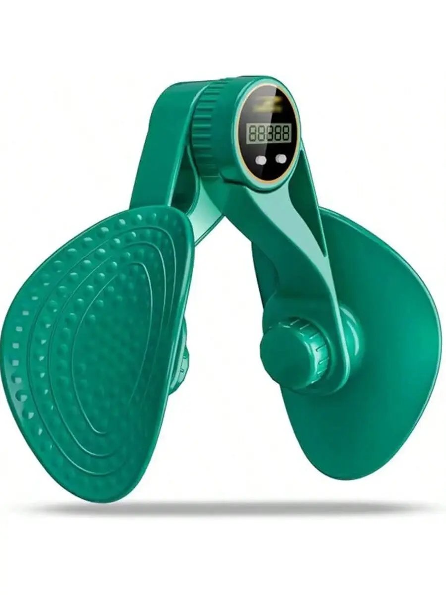 Inner Thigh Exerciser And Pelvic Floor Kegel Trainer With Resistance Bands And LED Counter - 3 Intensity Levels - Home Gym Equipment For Toning And Strengthening PulseForm