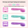 Long Resistance Loop Band Set Unisex Fitness Yoga Elastic Bands Hip Circle Thigh Squat Workout Cloth Legs Butt Exercise PulseForm