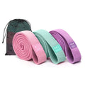 Long Resistance Loop Band Set Unisex Fitness Yoga Elastic Bands Hip Circle Thigh Squat Workout Cloth Legs Butt Exercise PulseForm