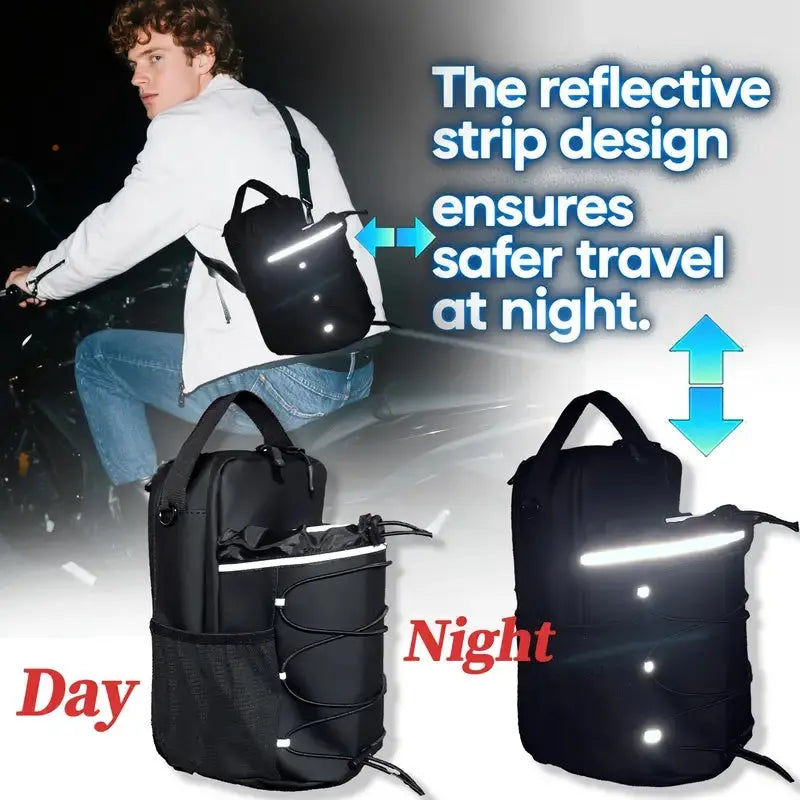 Magnetic Gym Bag with Water Bottle - 3x Powerful Magnet Absorption | PulseForm PulseForm