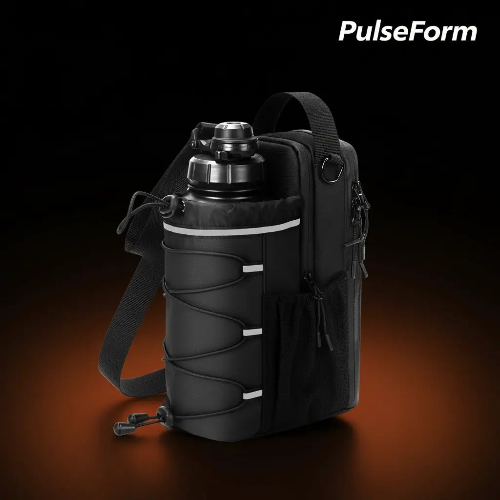 Luxurious Orange Black Gradient Background