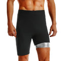 Men Sauna Suits Sweat Shorts Workout Slimming Fat Burning Fitness Abdomen Reducer Losing Weight Belly Trimmer Waist Trainer PulseForm