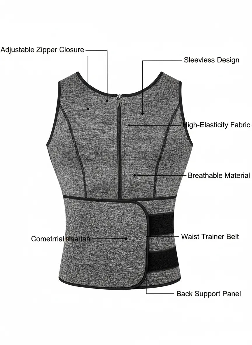 Technical Features Diagram with Callouts