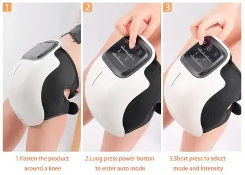 Portable Knee Massager – Wireless Heat & Vibration Therapy | PulseForm PulseForm