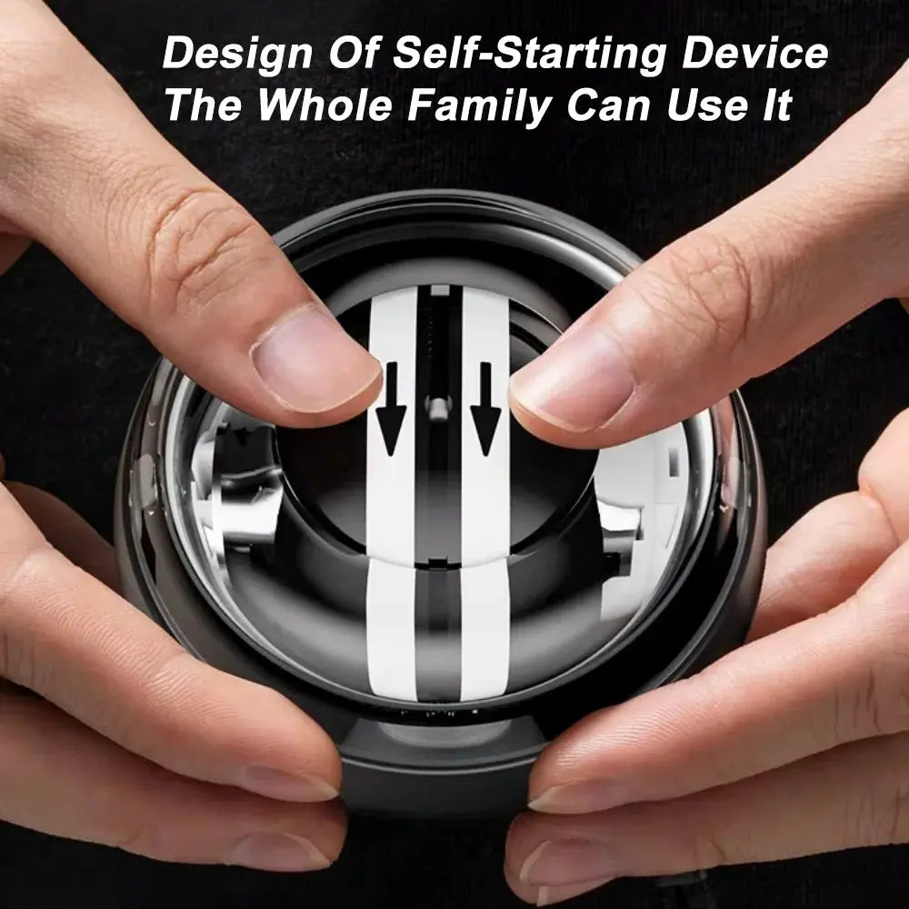 Power Gyro Ball – Self-Starting Wrist & Forearm Strengthener with LED Counter PulseForm