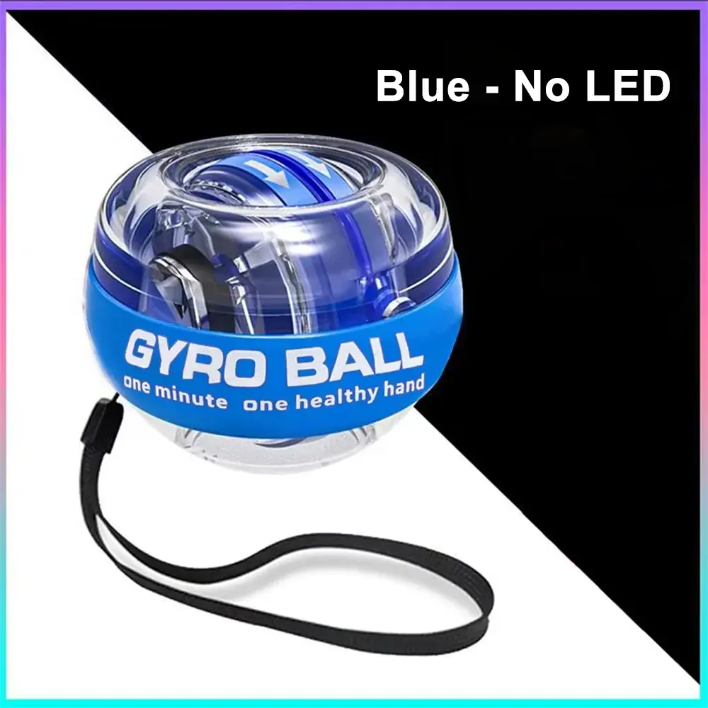Power Gyro Ball – Self-Starting Wrist & Forearm Strengthener with LED Counter PulseForm