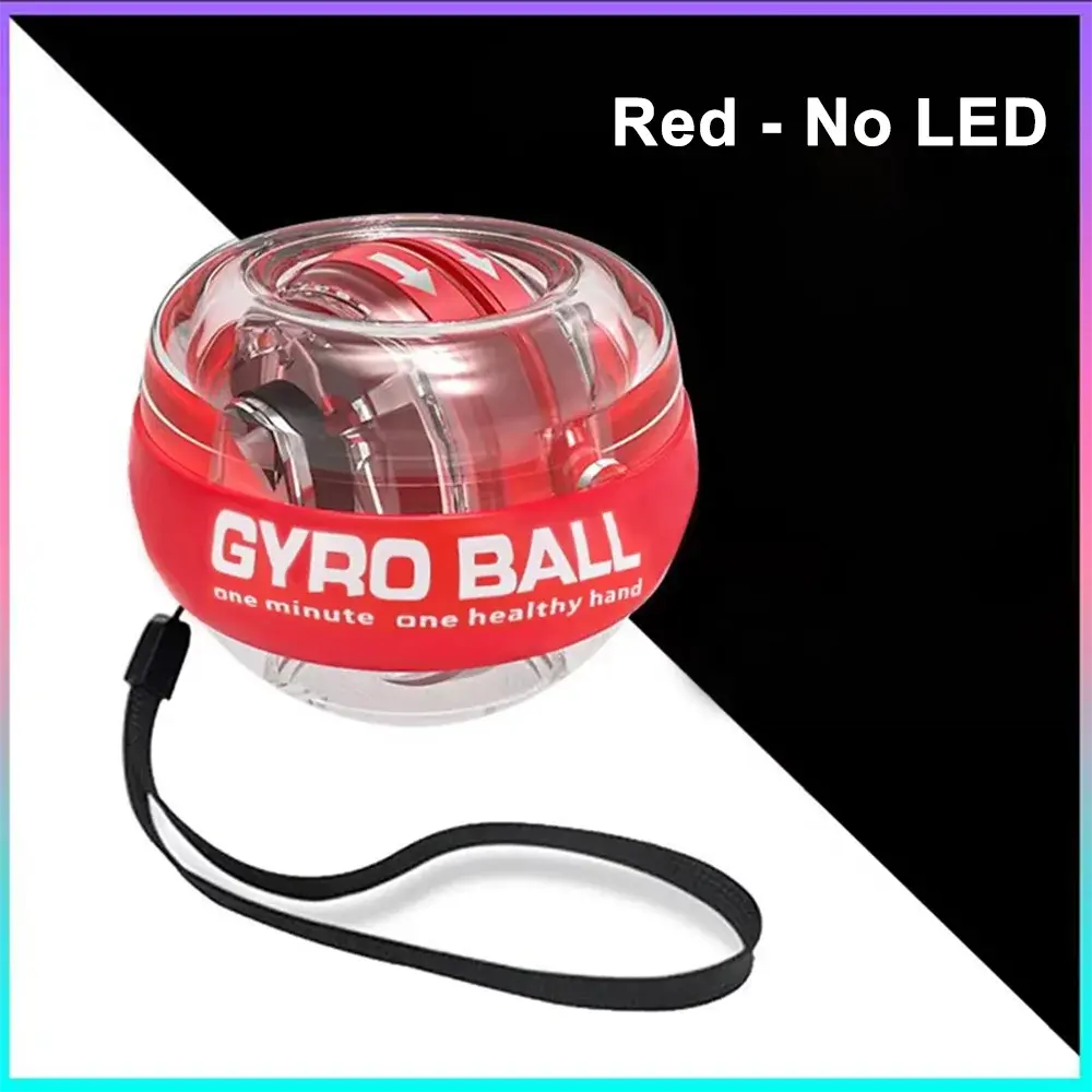 Power Gyro Ball – Self-Starting Wrist & Forearm Strengthener with LED Counter PulseForm