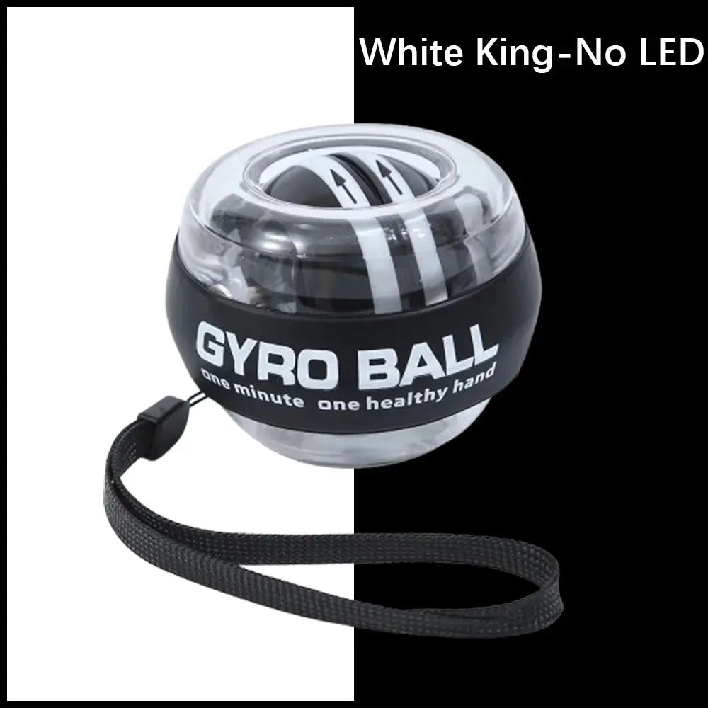 Power Gyro Ball – Self-Starting Wrist & Forearm Strengthener with LED Counter PulseForm