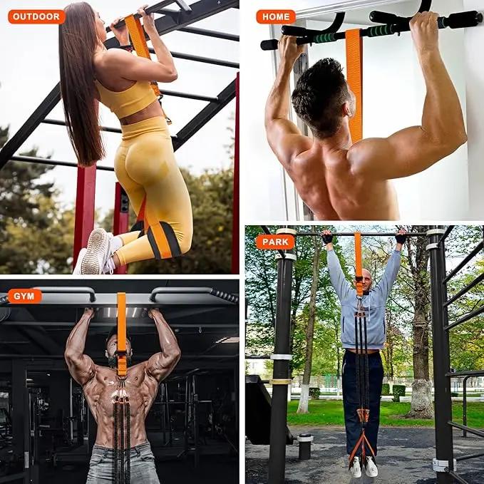 Pull Up Assistance Bands Set Resistance Strap For Assist Men Women Hanging Training Chin-Up Workout Body Stretching Auxiliary maverick8830