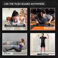 Push-up Board Set Portable Multifunctional Push-up Bar Foldable Fitness Equipment For Chest Abdomen Arms/Back Training PulseForm