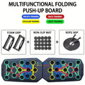 Push-up Board Set Portable Multifunctional Push-up Bar Foldable Fitness Equipment For Chest Abdomen Arms/Back Training PulseForm