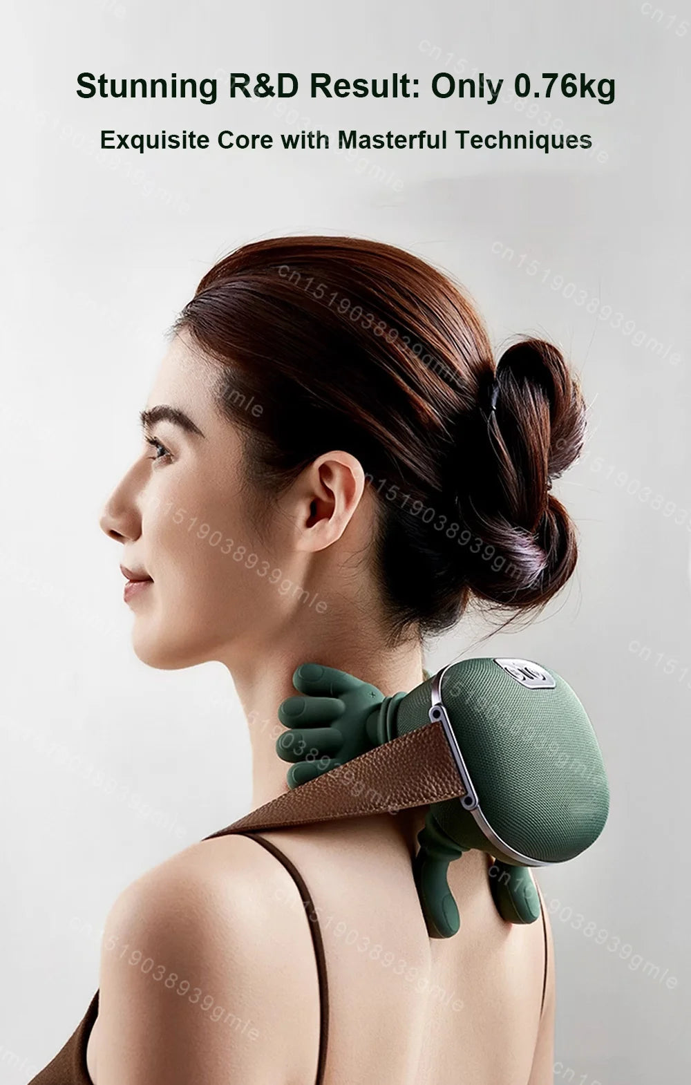 Neck Shoulder Massager Electric Kneading Massager Heated Back Massagers Muscles Massage Pillow Neck Waist Leg Body PulseForm