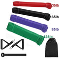 Sports Elastic Belt Pull-Up Auxiliary Men's and Women's Gym Pilates Exercise Equipment Rubber Fitness Resistance Belt PulseForm