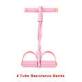 4-Level Resistance Band Tensioner with Non-Slip Handles - Home Fitness Equipment for Abdominal Muscle Training Yoga Abdominal PulseForm