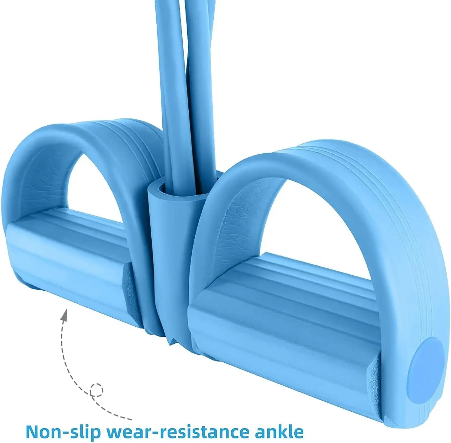 4-Level Resistance Band Tensioner with Non-Slip Handles - Home Fitness Equipment for Abdominal Muscle Training Yoga Abdominal PulseForm