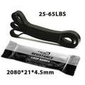 Sports Elastic Belt Pull-Up Auxiliary Men's and Women's Gym Pilates Exercise Equipment Rubber Fitness Resistance Belt PulseForm