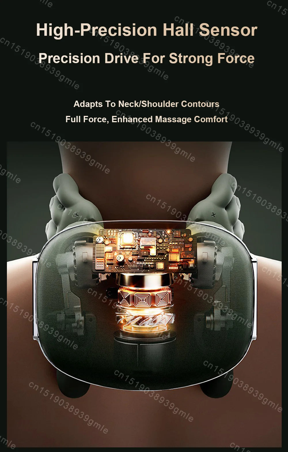 Neck Shoulder Massager Electric Kneading Massager Heated Back Massagers Muscles Massage Pillow Neck Waist Leg Body PulseForm