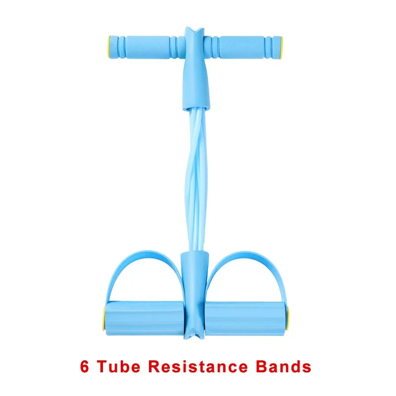 4-Level Resistance Band Tensioner with Non-Slip Handles - Home Fitness Equipment for Abdominal Muscle Training Yoga Abdominal PulseForm
