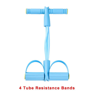 4-Level Resistance Band Tensioner with Non-Slip Handles - Home Fitness Equipment for Abdominal Muscle Training Yoga Abdominal PulseForm