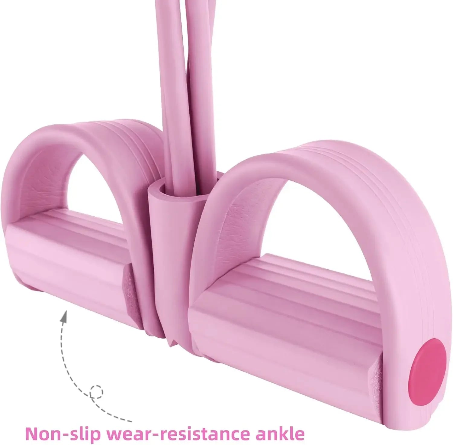 4-Level Resistance Band Tensioner with Non-Slip Handles - Home Fitness Equipment for Abdominal Muscle Training Yoga Abdominal PulseForm