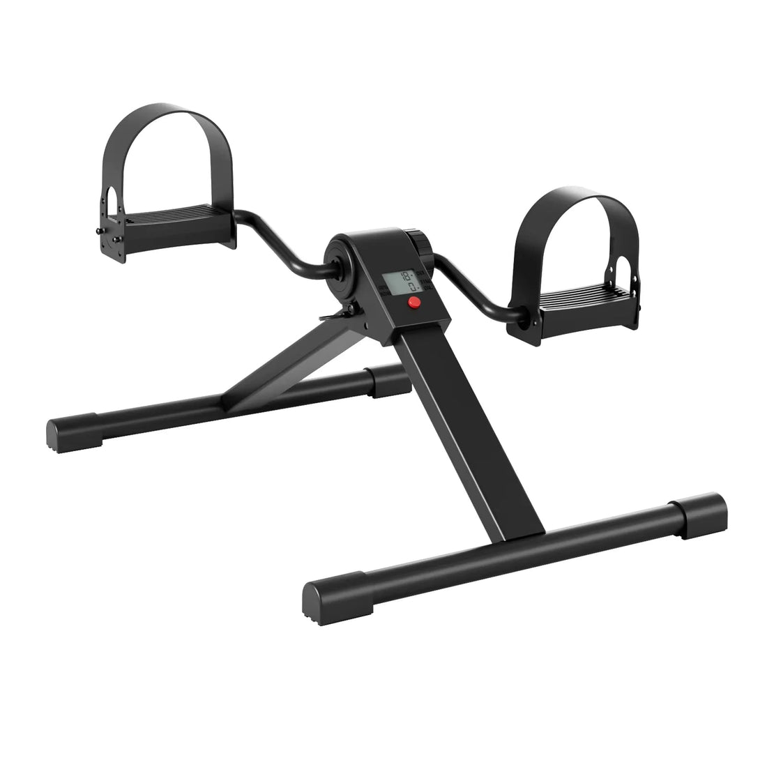 Under Desk Bike Pedal Mini Exercise Bike with Electronic Display for Indoor Leg and Arm Recovery  Folding Pedal Exerciser PulseForm