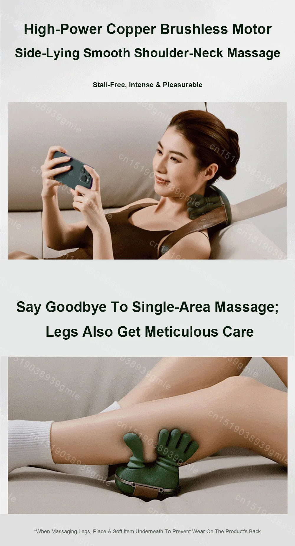Neck Shoulder Massager Electric Kneading Massager Heated Back Massagers Muscles Massage Pillow Neck Waist Leg Body PulseForm